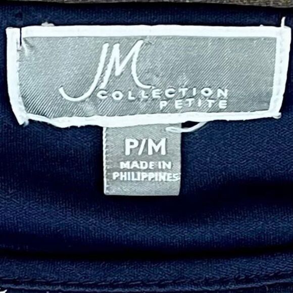 JM Collections Petite Floral Split Sleeve Dress PM - Picture 10 of 15